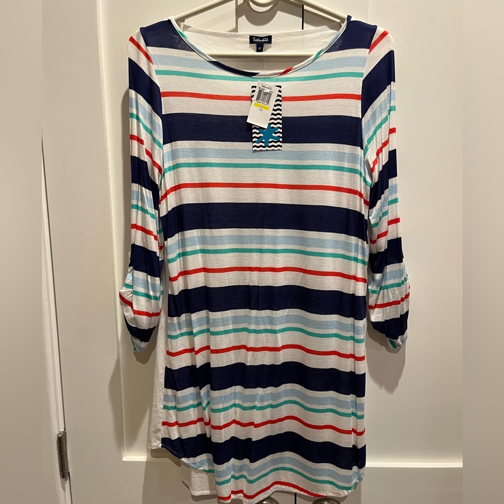 NWT Splendid tunic top/swim coverup size M